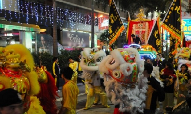 CNY Parade in Macau, China