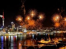 New Years Eve Fireworks in New Zealand